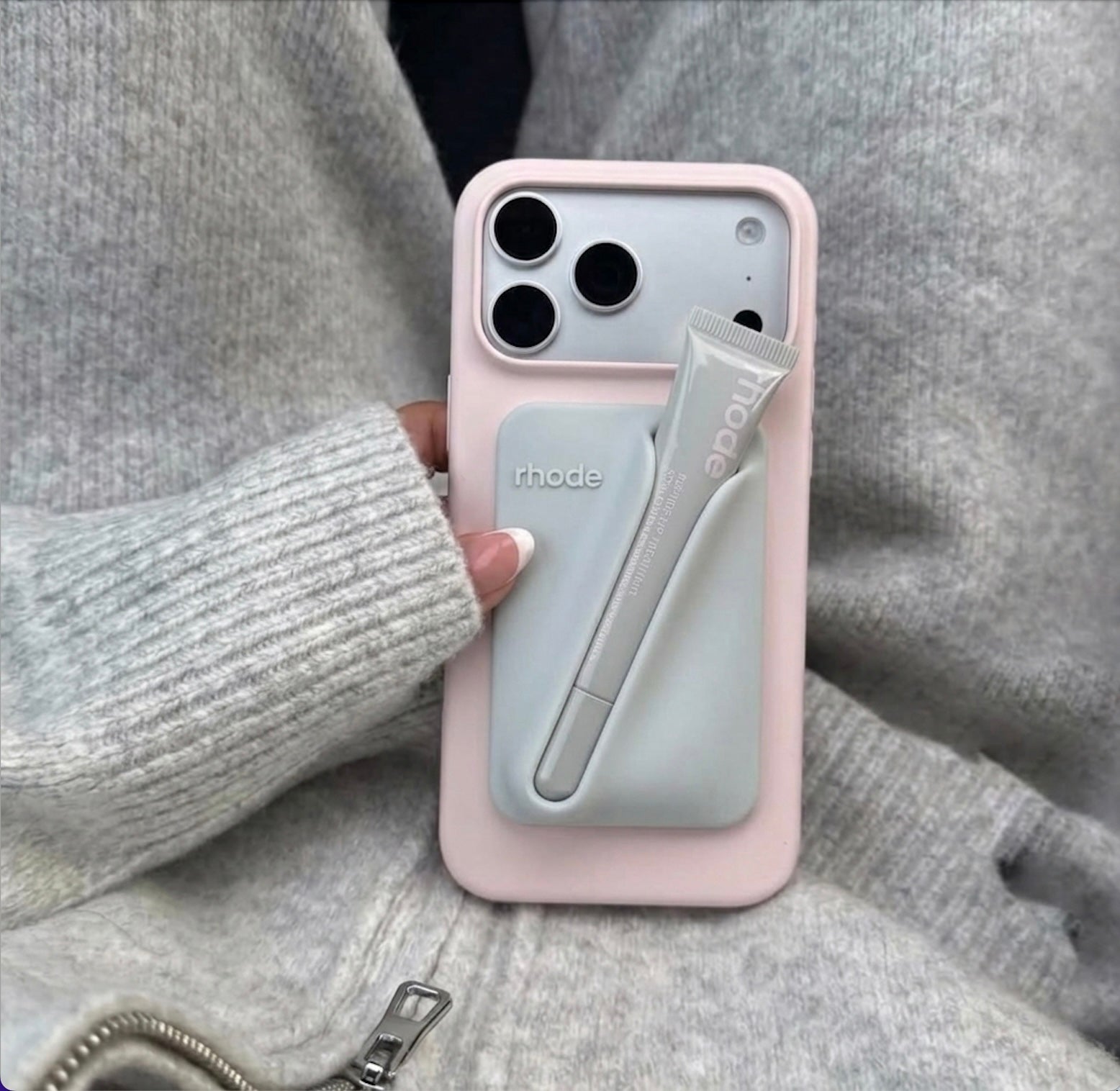 rhode - snap on lip case