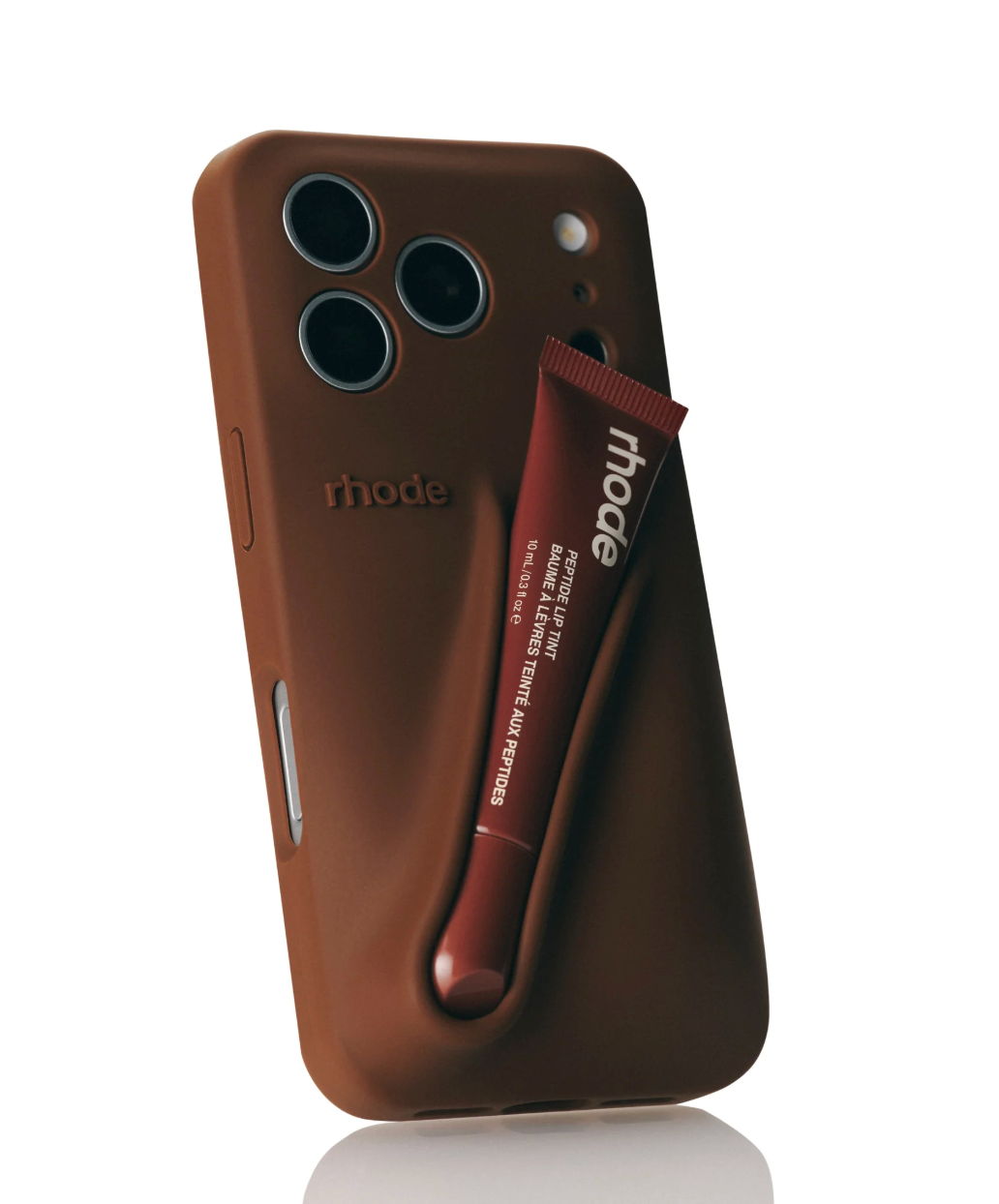rhode - lip case bronze